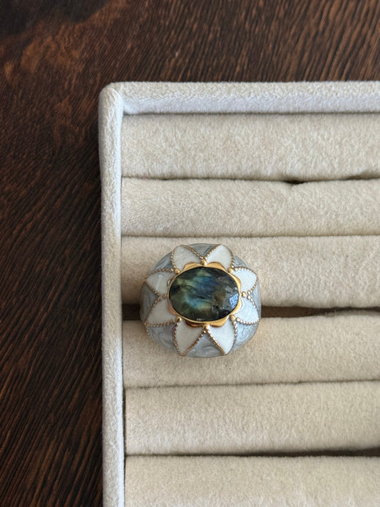 Bague Mahéa - Labradorite
