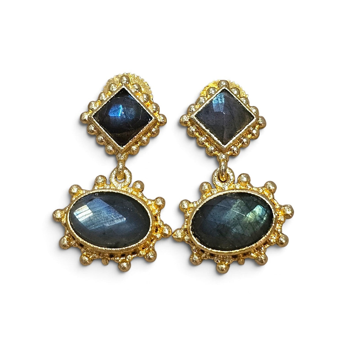 Boucle d'oreille : Goutte d'aura