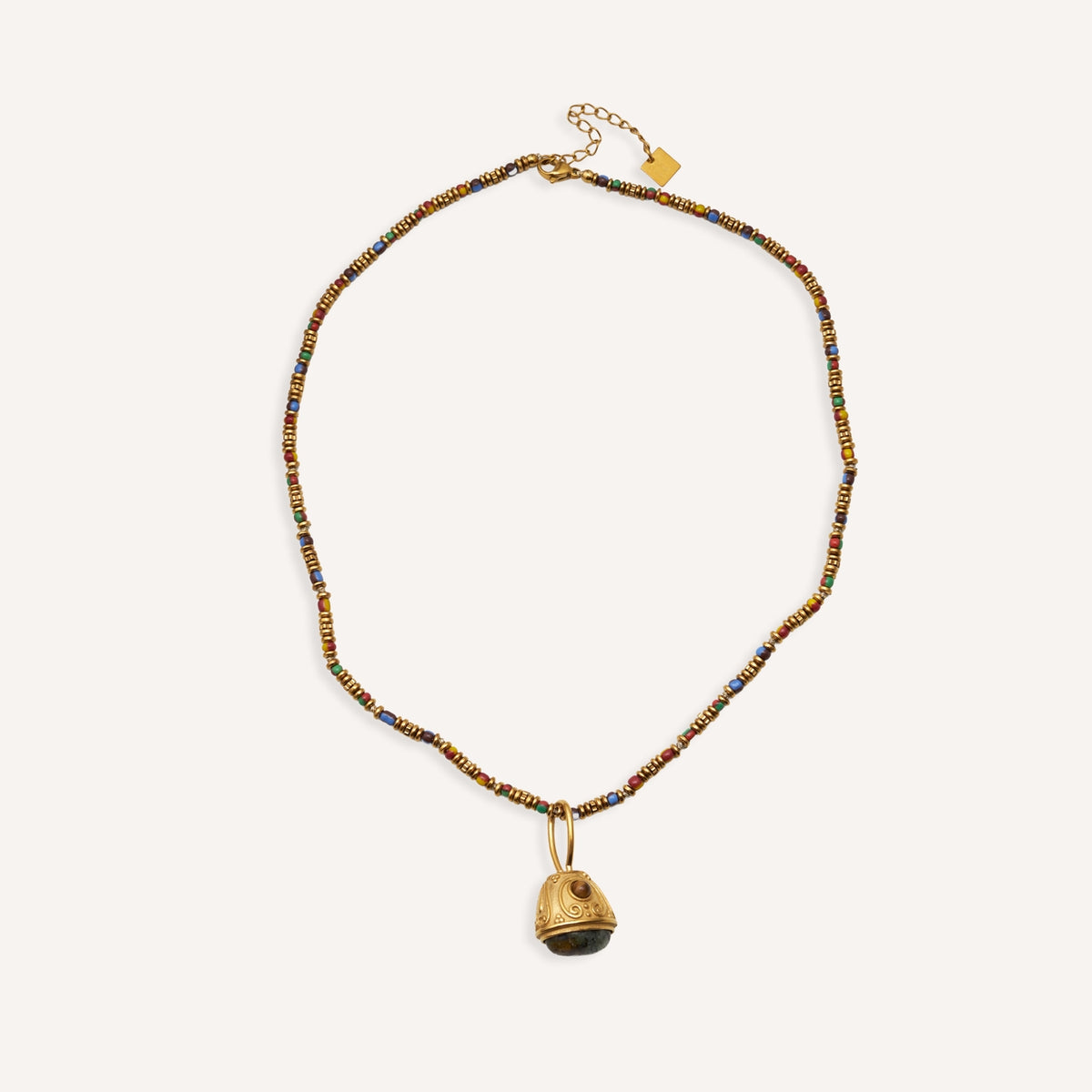 Collier chandelier - Pierres naturelles