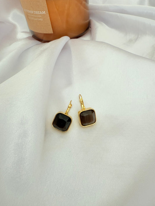 Boucles d’oreilles Ambre