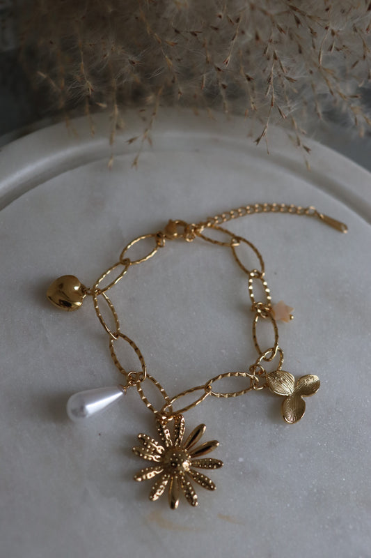 Bracelet Multi-Breloques Diana