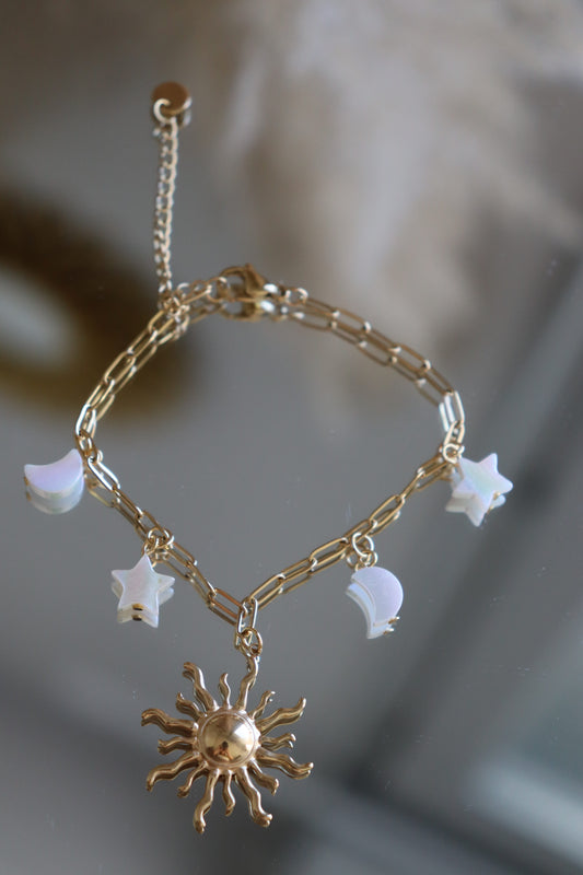 Bracelet Multi-charms Camelia