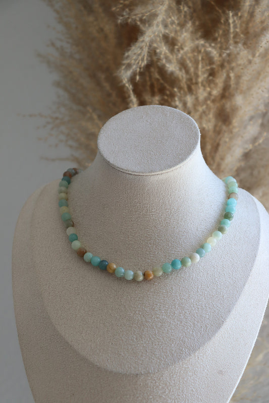 Collier Reflets d’Amazonite