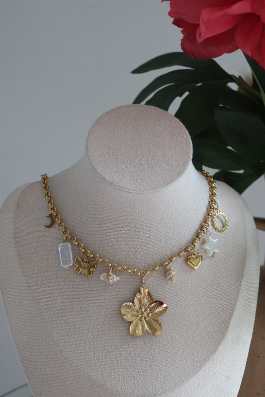 Collier Multi-charms Ariel