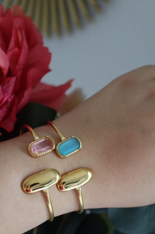 Bracelet Jonc Sherine Bleu