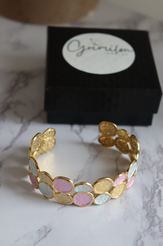 Bracelet Jonc Pink