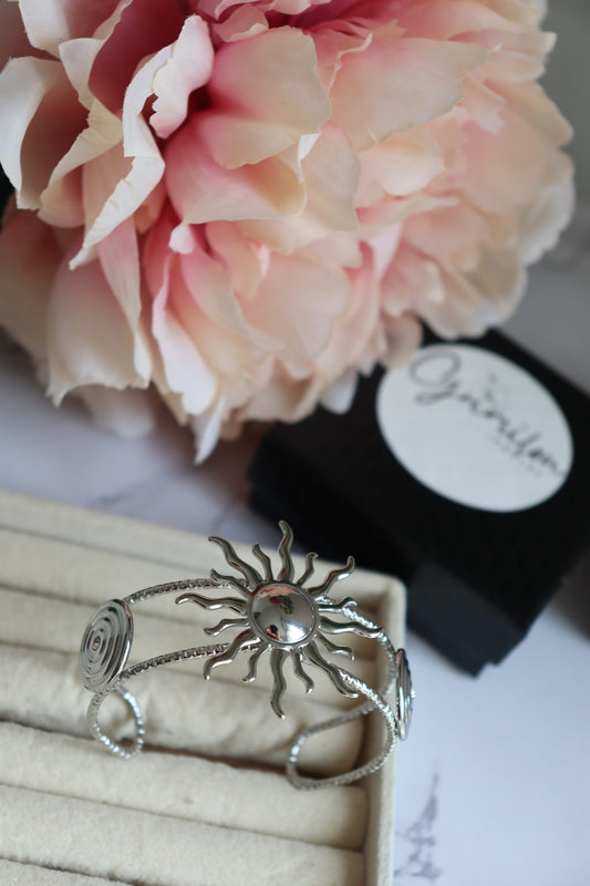 Bracelet Jonc Valentine Argenté