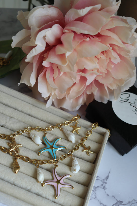 Bracelet Multi-charms Estrella Rose