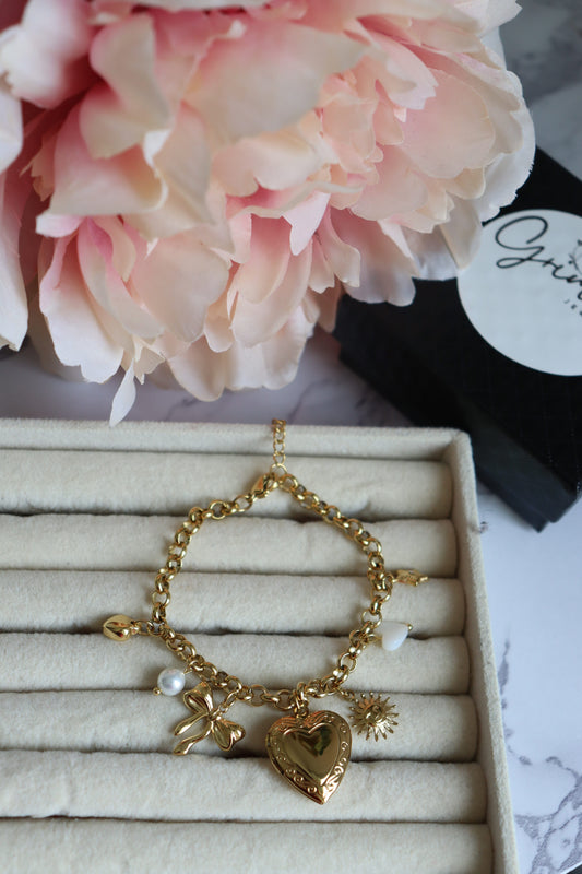 Bracelet Multi-charms True love