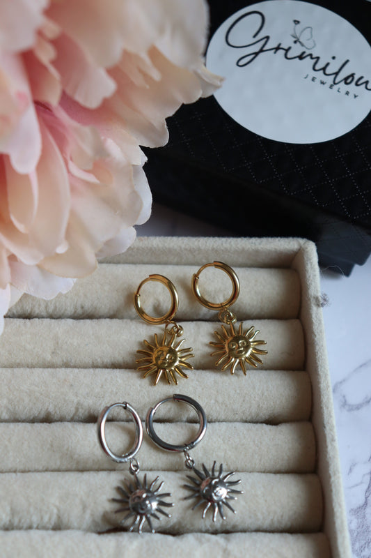 Boucles d'oreilles Soleil d'Été