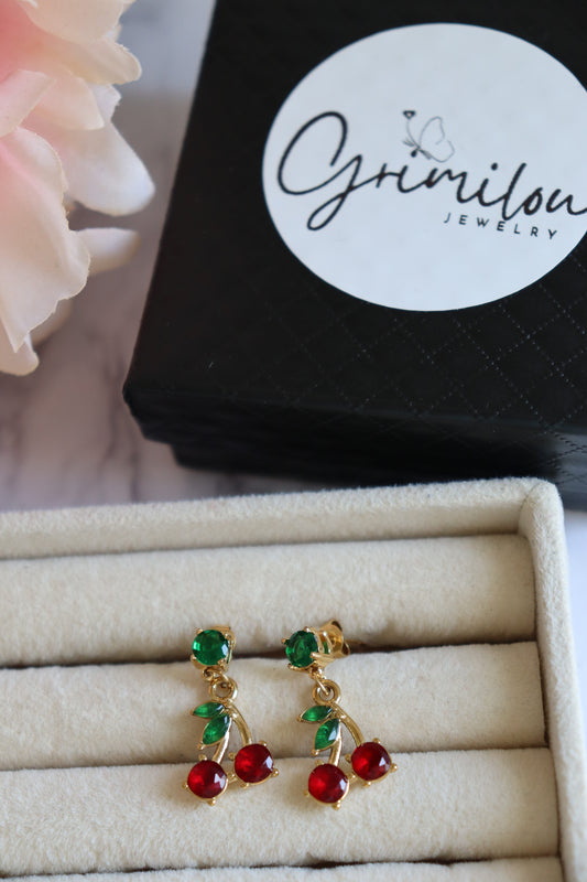 Boucles d'oreilles Cherry