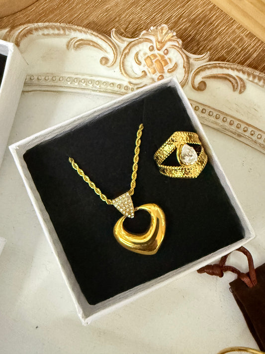 Coffret Bijoux : Collier Ivana & Bague Morgane