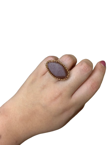 Bague Jennah - Pierre naturelle Hongdongling