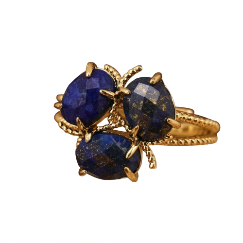 Bague Cyrielle - Lapis Lazuli
