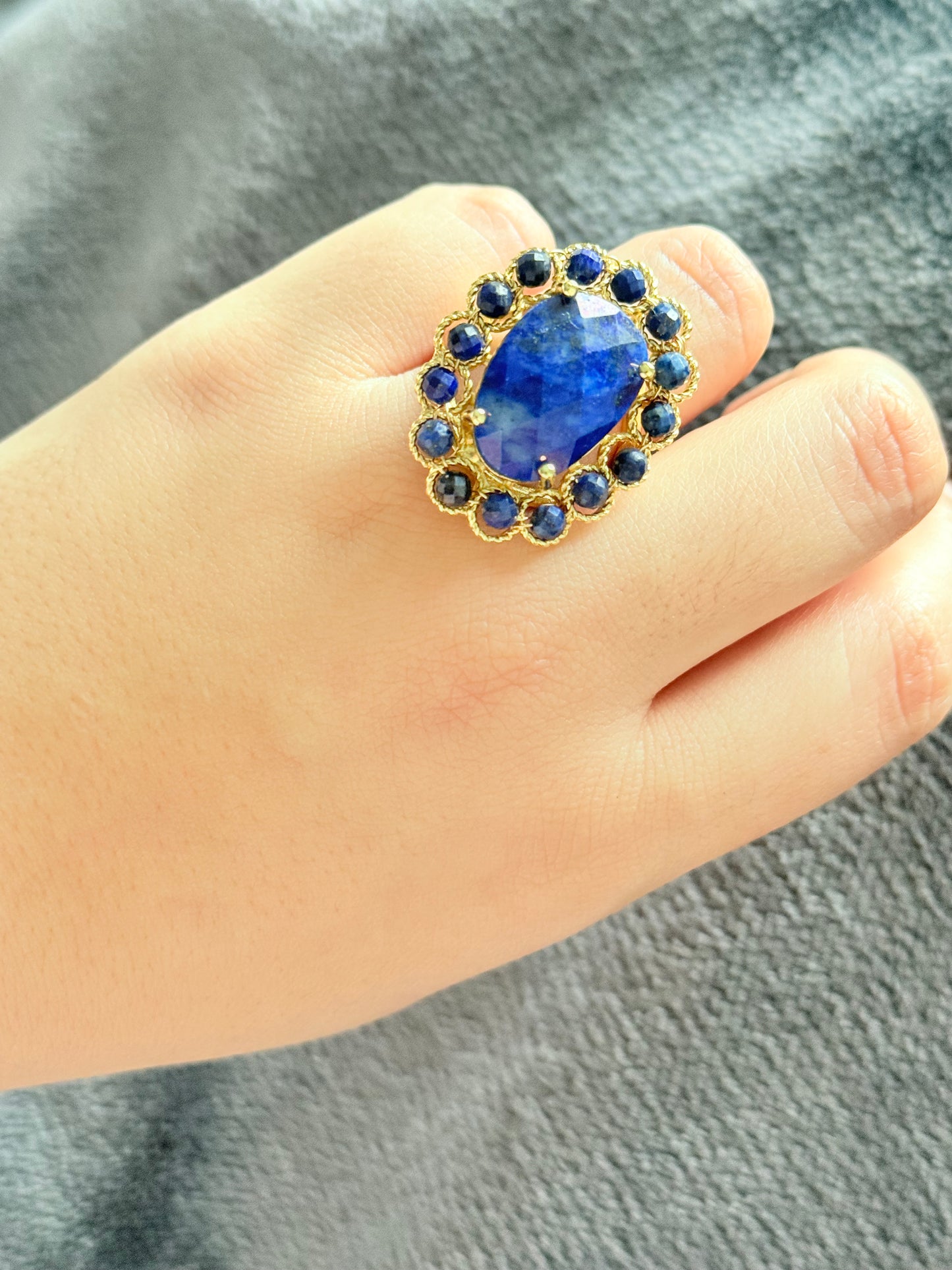 Bague Veyra - Lapis Lazuli