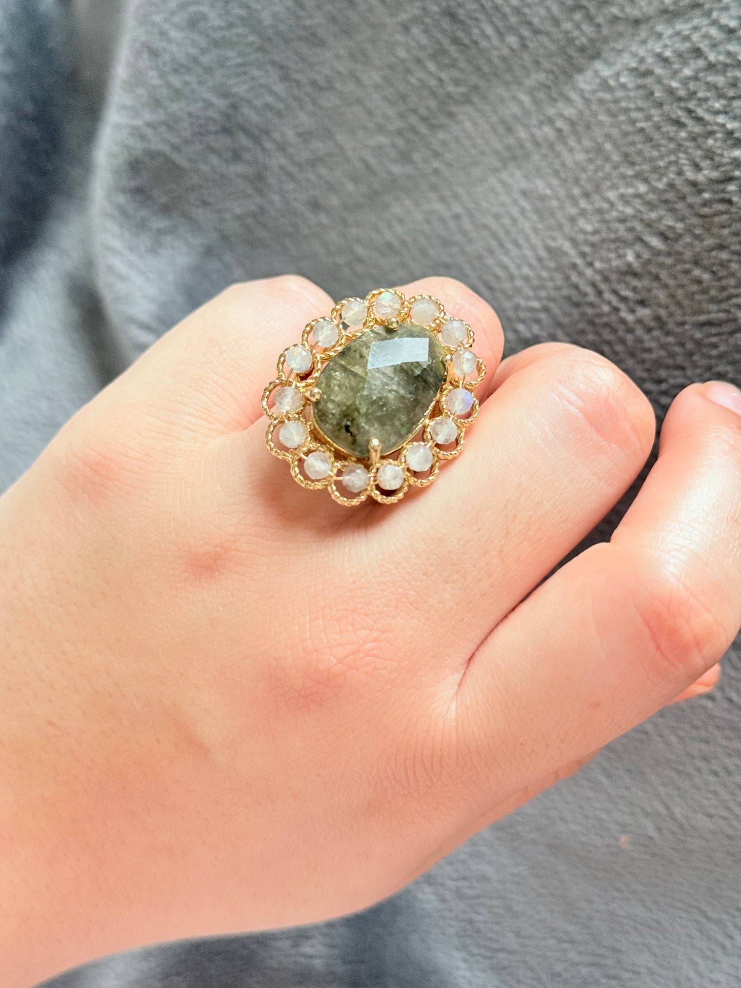 Bague Veyra - Labradorite
