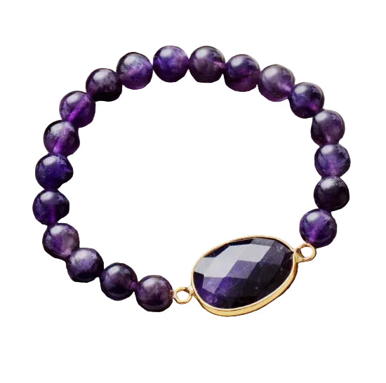 Bracelet en Améthyste