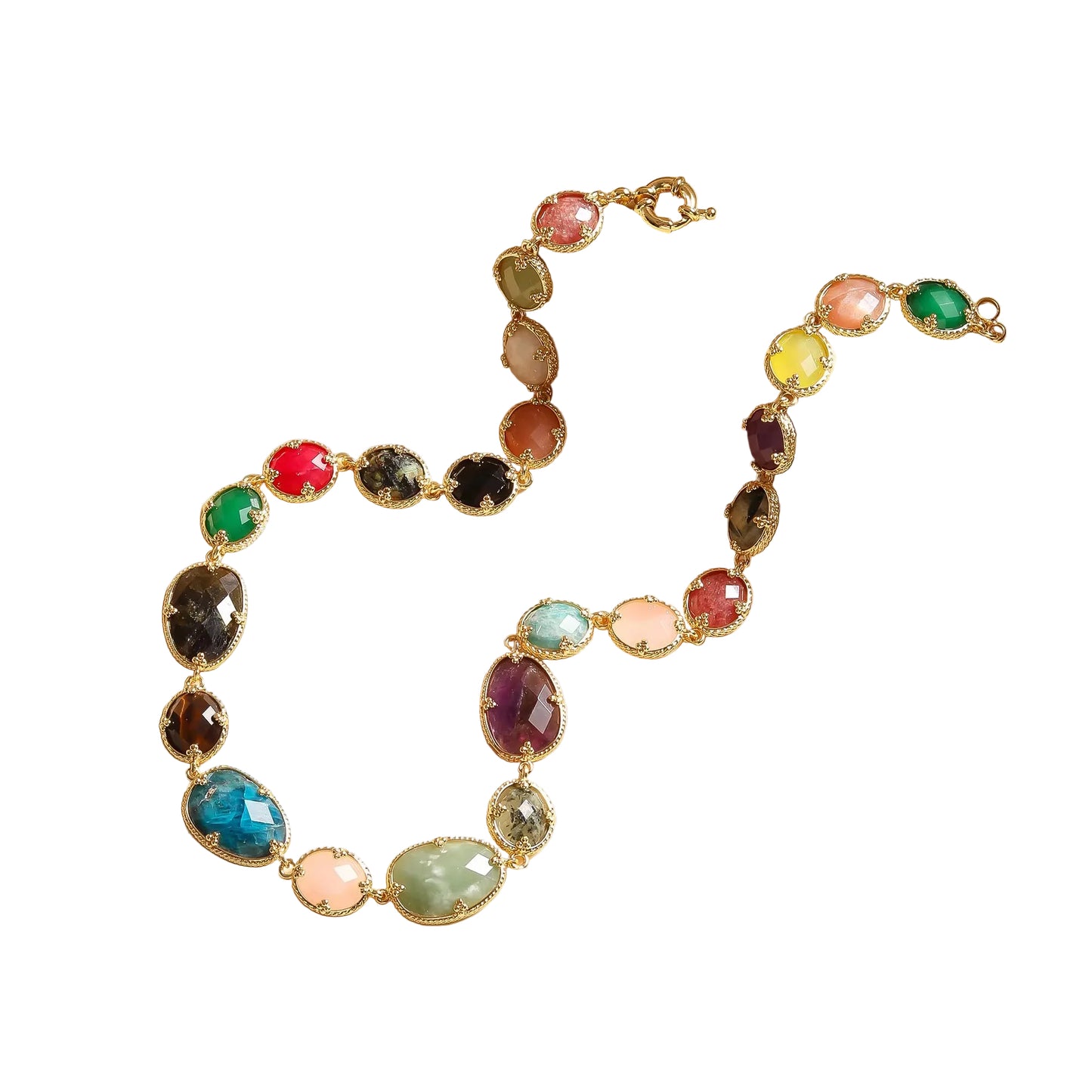 Collier Reine de 23 pierres Naturelles
