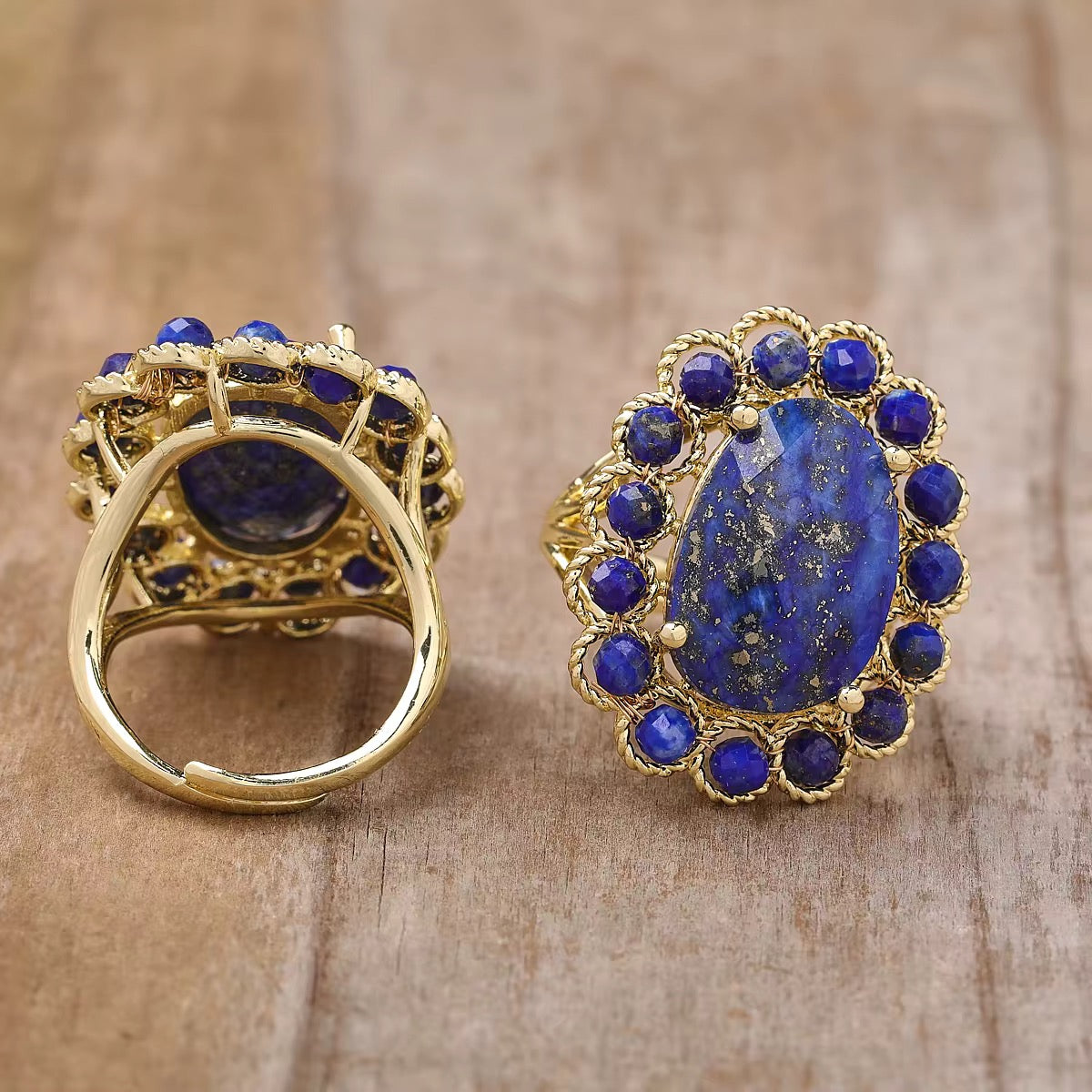 Bague Veyra - Lapis Lazuli