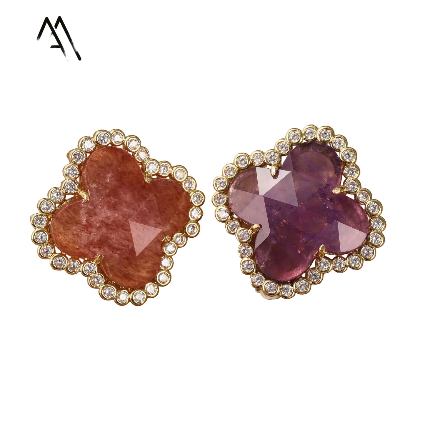 Bague Diamonda - Quartz Fraise