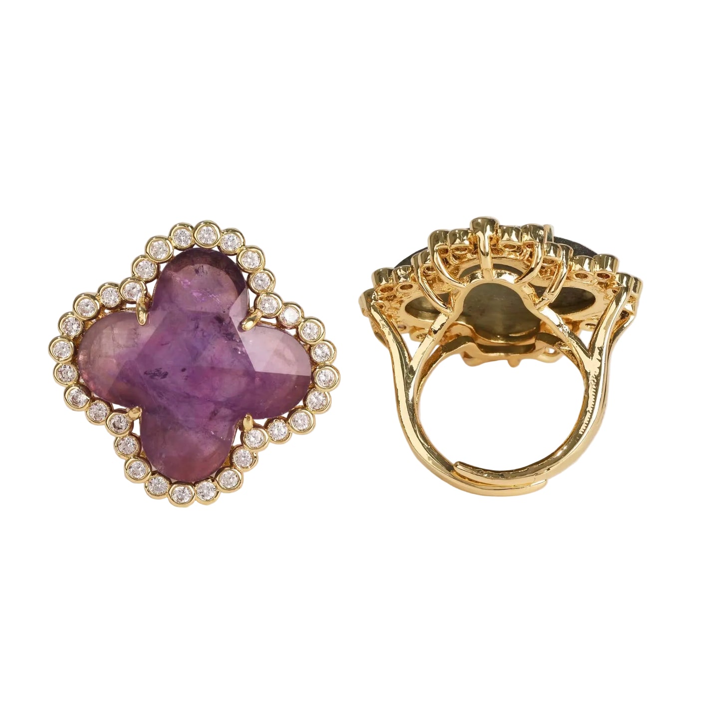 Bague Diamonda - Améthyste