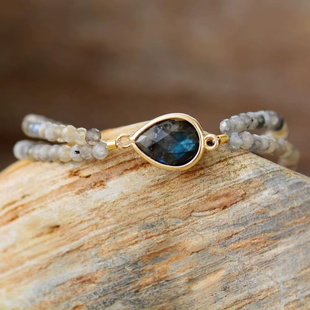 Bracelet Cybélia - Labradorite