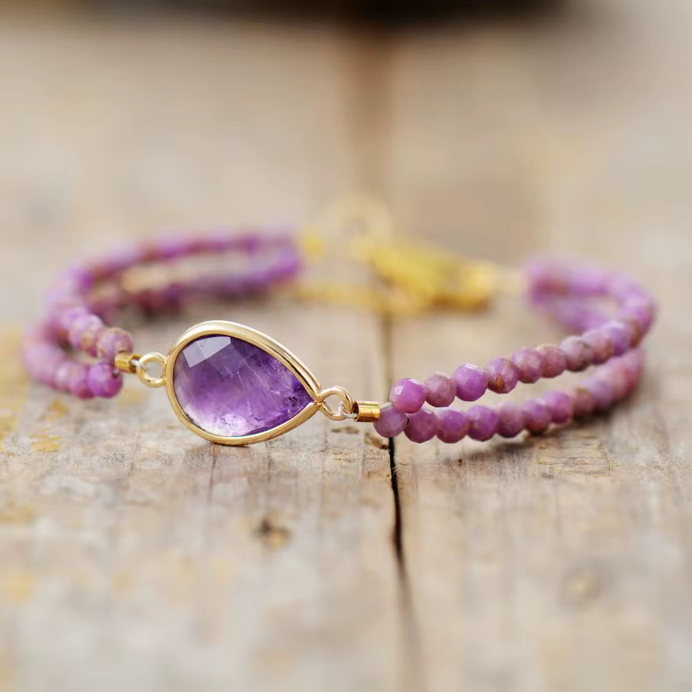 Bracelet Cybélia - Améthyste