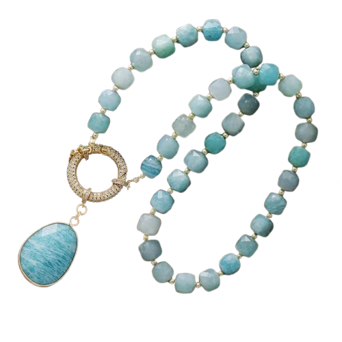 Collier Amaya - Amazonite