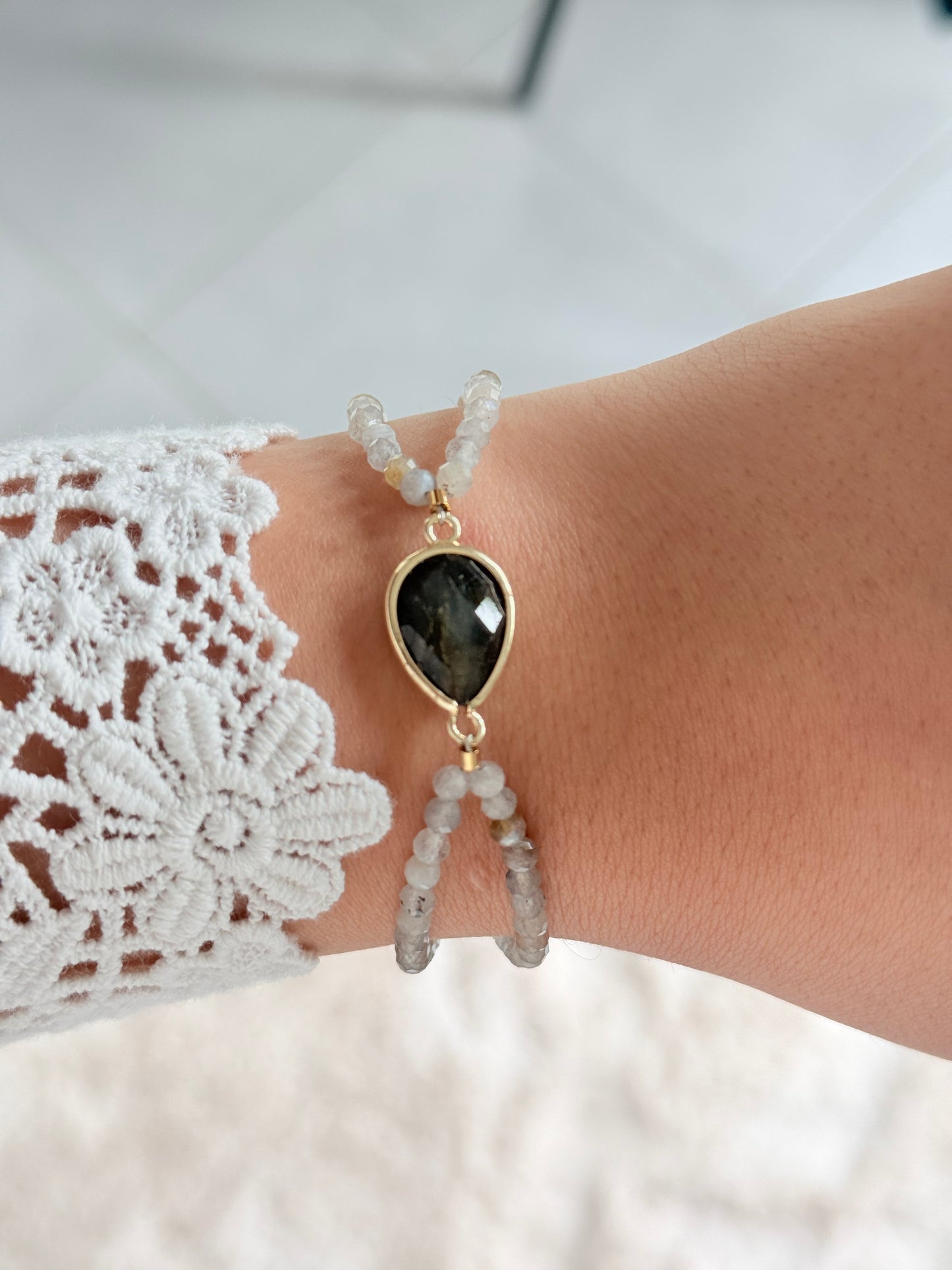 Bracelet Cybélia - Labradorite