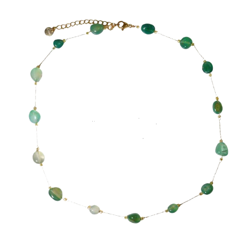 Collier Capizzi - Agathe verte