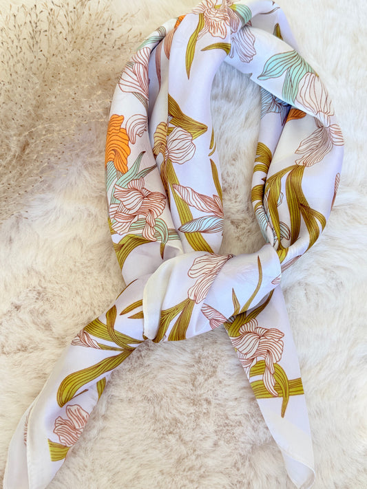 Foulard imprimé - Un été à portofino