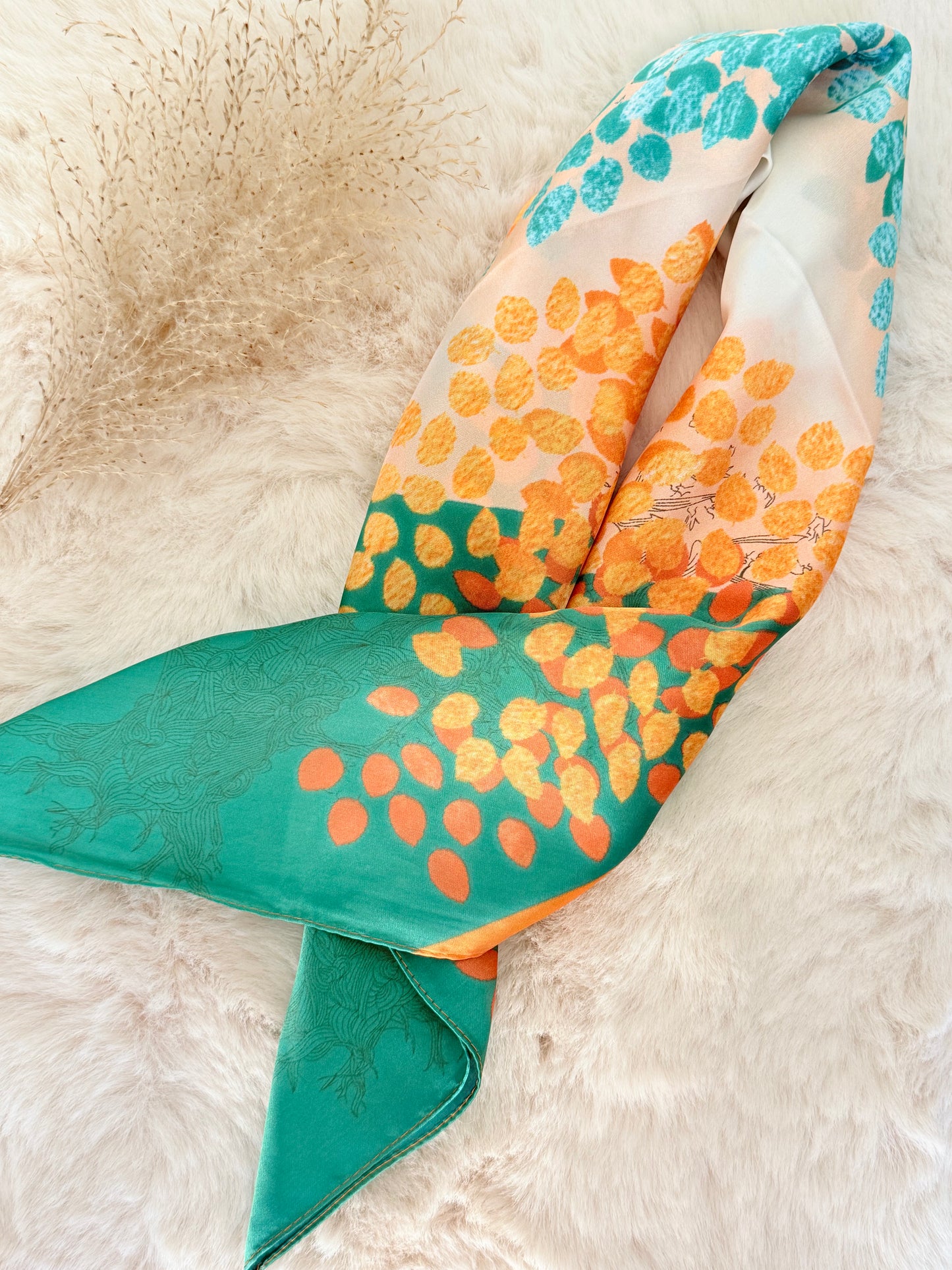 Foulard imprimé - printanier