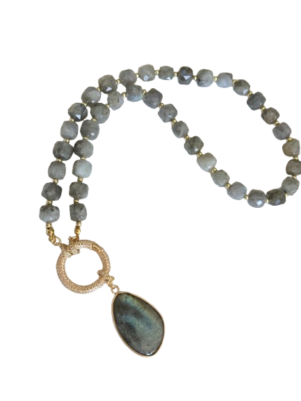 Collier Amaya - Labradorite