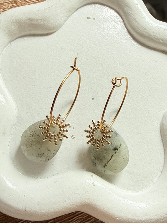 Boucles d'oreilles Creoles Linssey
