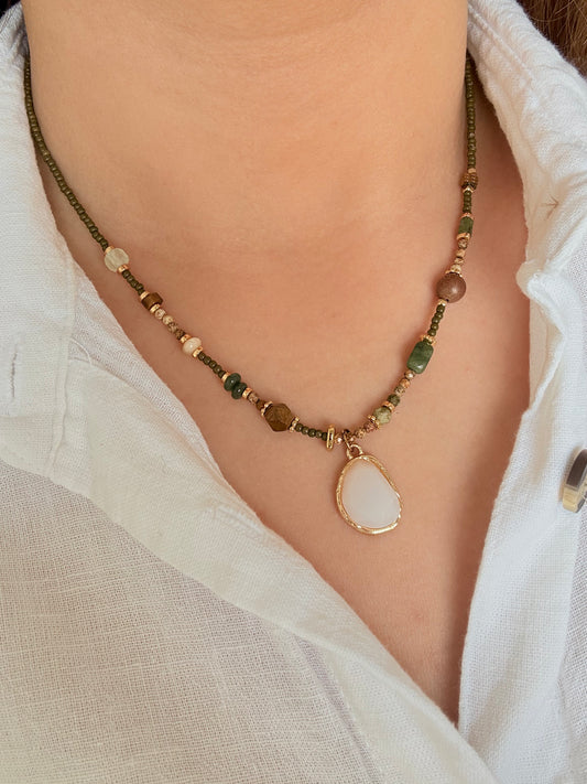 Collier Angel - Pierres naturelles