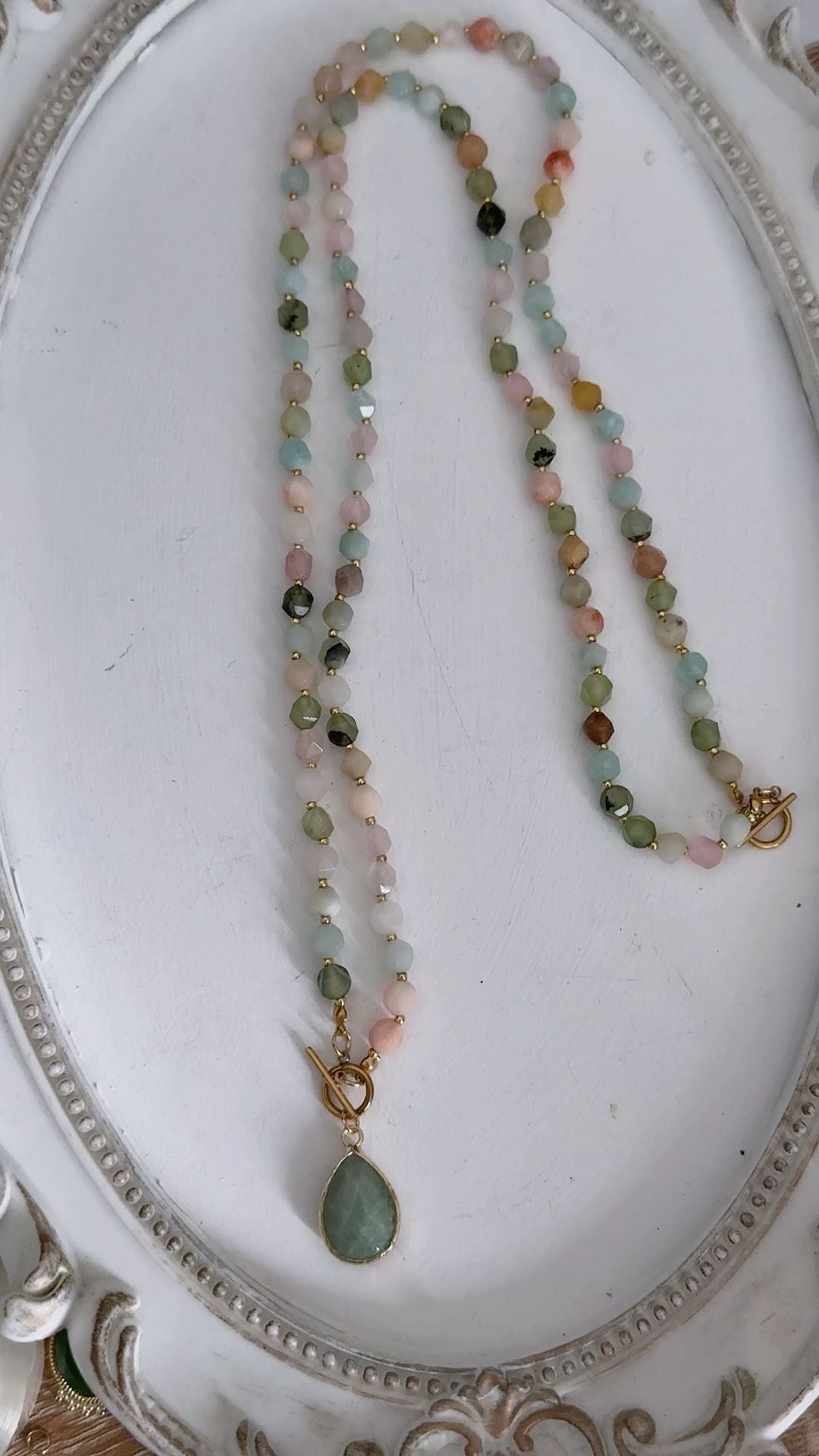 Sautoir Amazonite