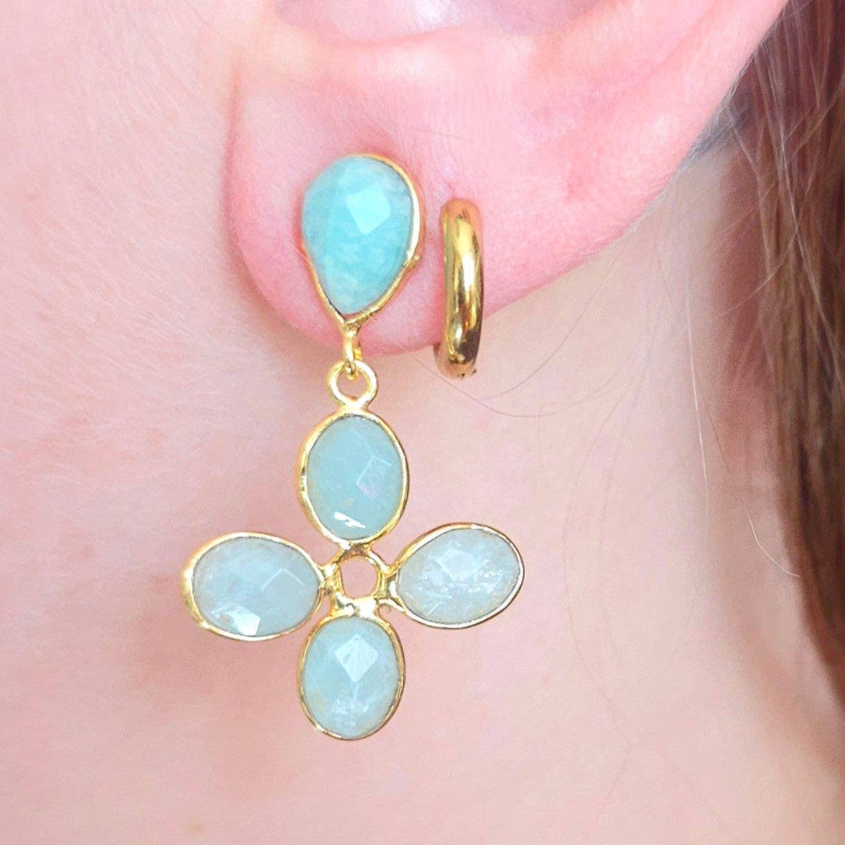 Collection Premium : Boucles d’oreilles Nerina