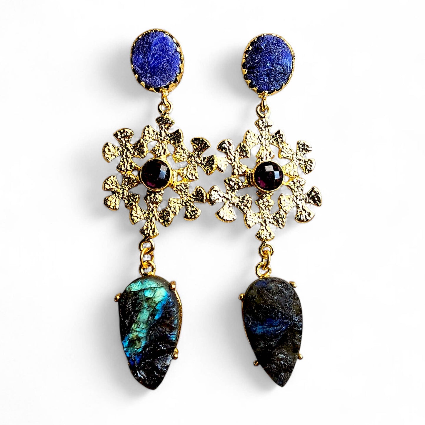 Collection Premium : Boucles d’oreilles - Pétale de pouvoir