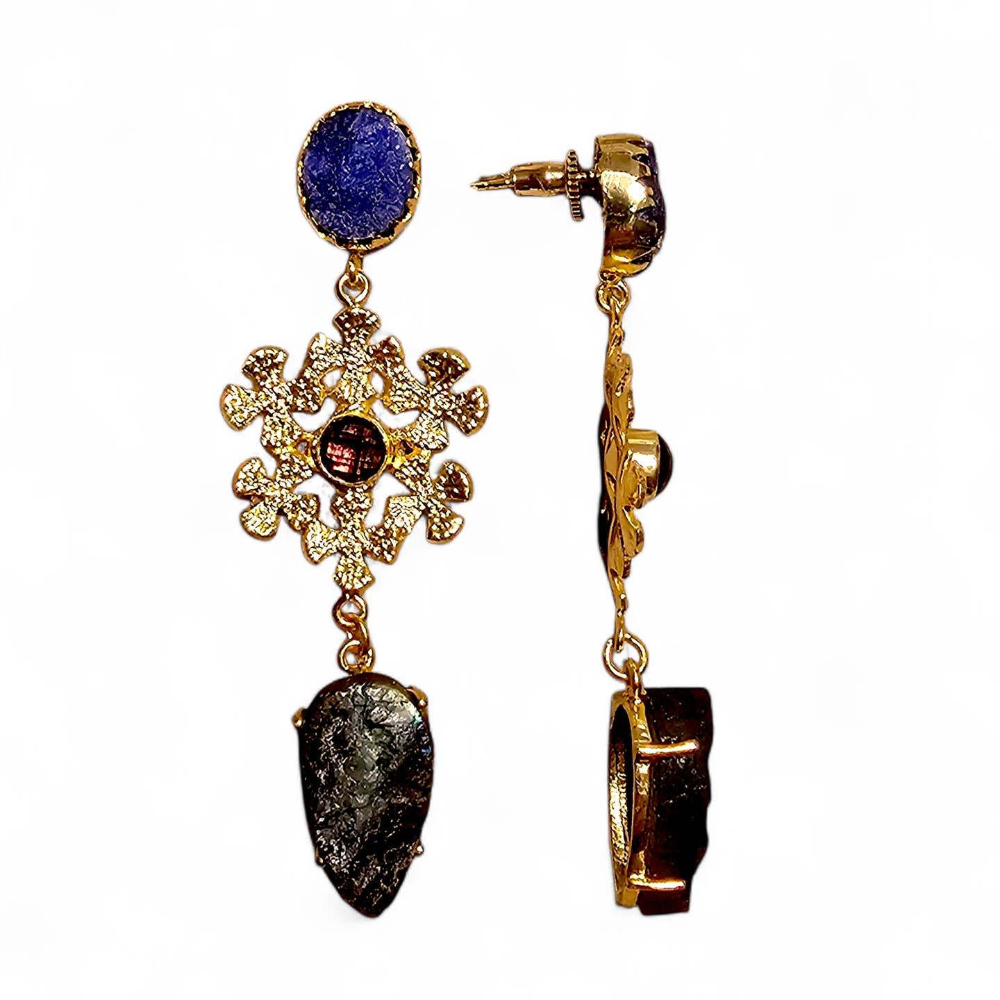 Collection Premium : Boucles d’oreilles - Pétale de pouvoir