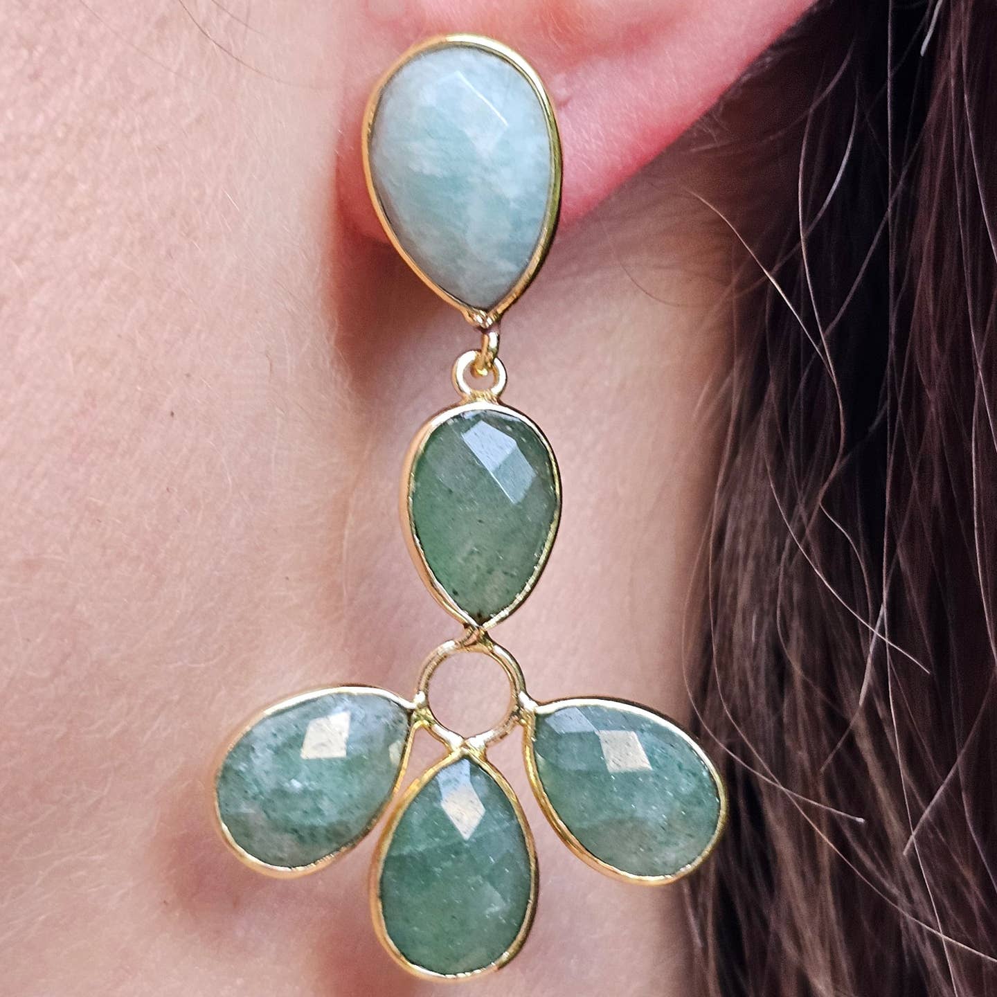 Collection Premium : Boucles d’oreilles Sylvara