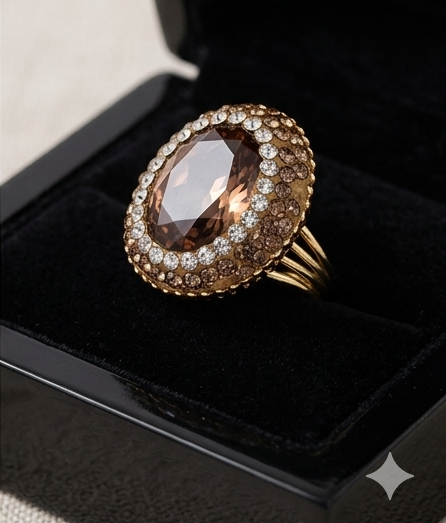Bague «  Eclat du soir « 