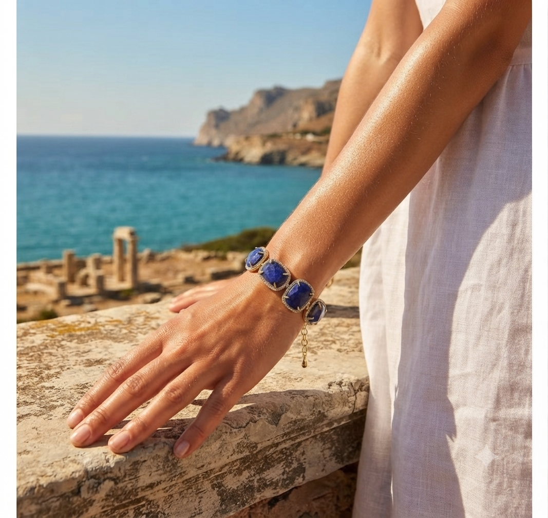 Bracelet Bleu Méditerranée