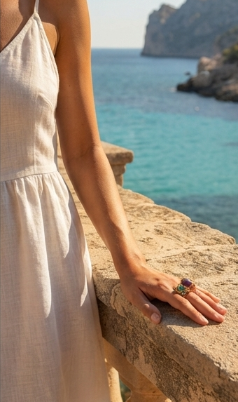 Bague Évasion Minérale