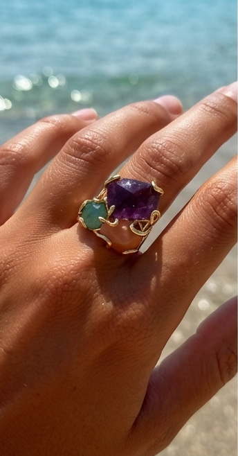 Bague Évasion Minérale