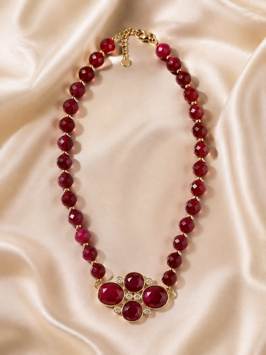 Collier Havana - Rubis