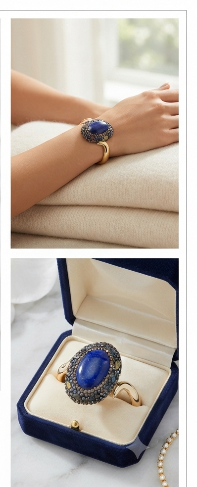Bracelet Amanda - Lapis Lazuli