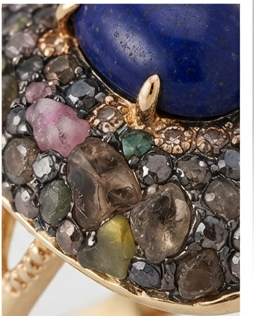 Bague Amanda- Lapis Lazuli