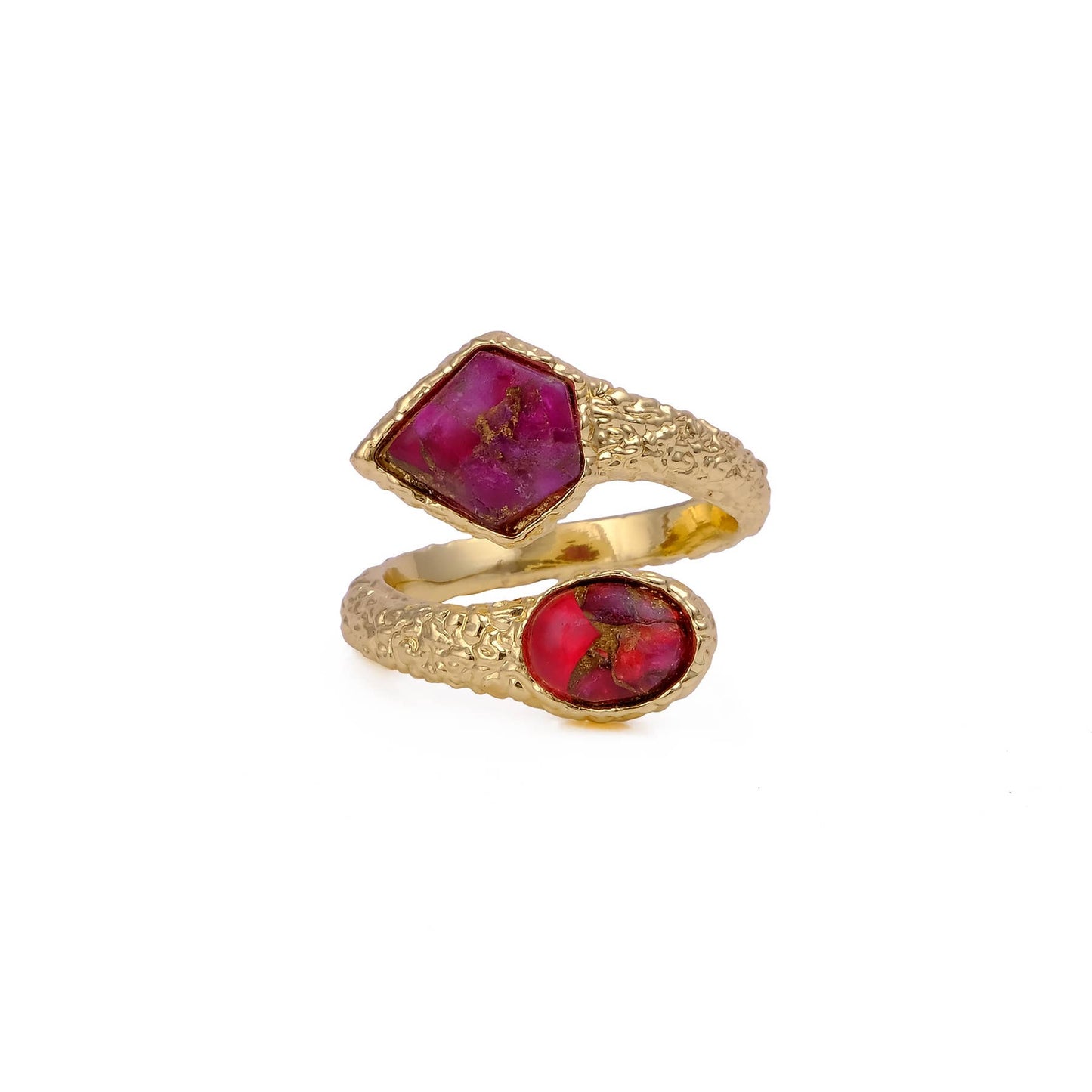 Bague Rubis Mohave jade