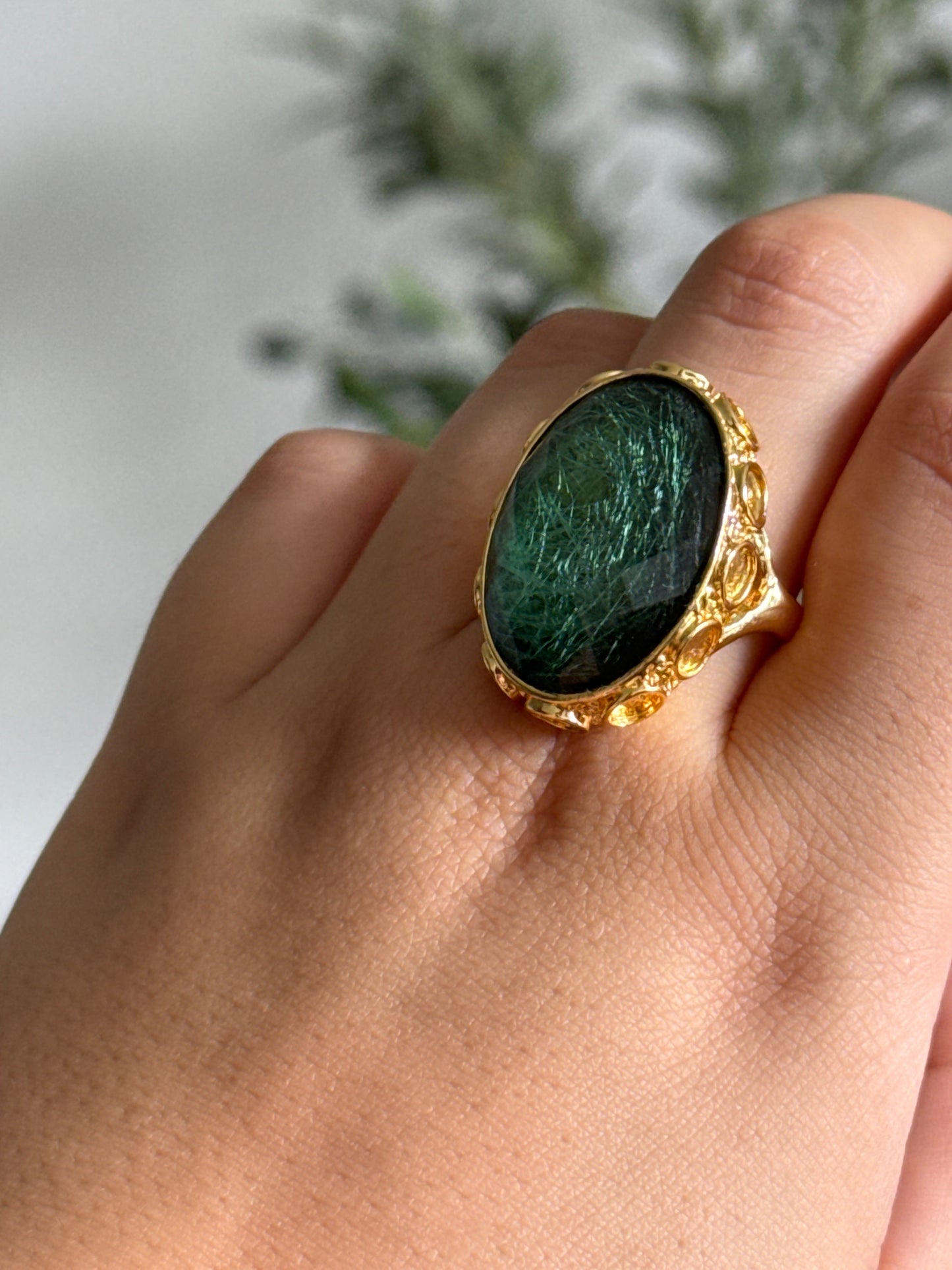 Bague Sophia - Verte