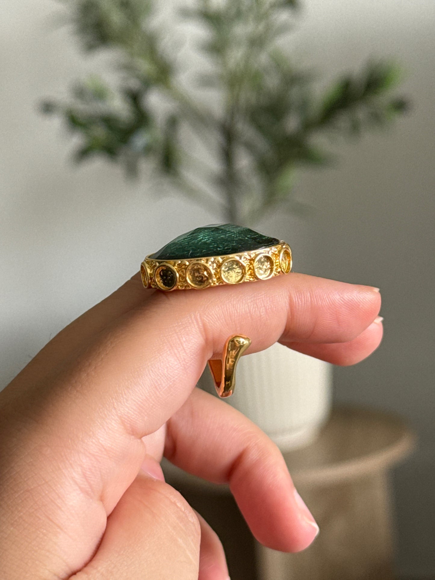 Bague Sophia - Verte
